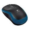 Logitech MOUSE M185 WIRELESS BLACK/BLUE